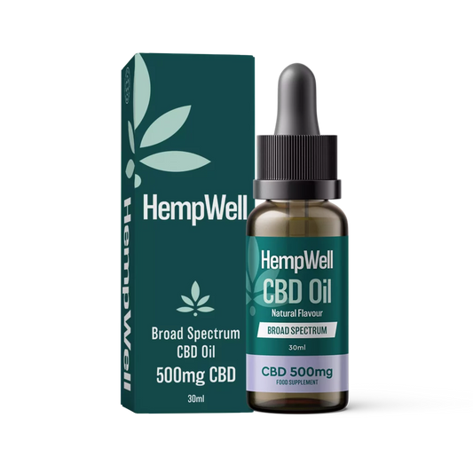 Broad Spectrum 500mg CBD Oil | 500mg CBD | 30ml Bottle